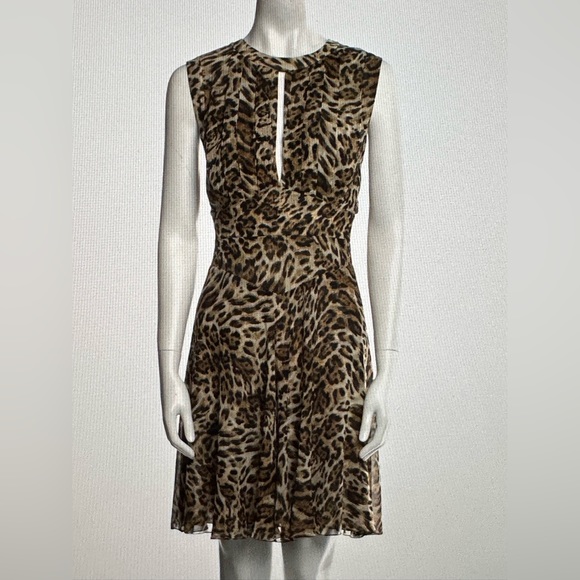 NWT L’Agence leopard dress size 2 - Picture 4 of 4